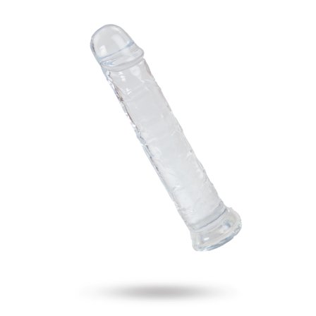 Sustainable Pleasure: 22cm Realistic Dildo - Klar - Vuxen.dk: For hende