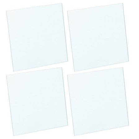 Mirror Wall - Itseliimautuva peili 22x22cm 4-pack 4-pack