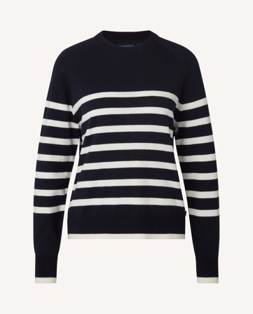 Lexington Freya sweater i bomuld og cashmere