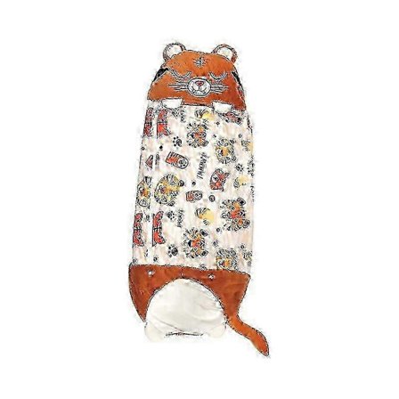 2025 Tegneserie Barnesovepose Dyrepute Sovepose Sammenleggbar Anti-Spark Dyne Barn Bursdagsgave