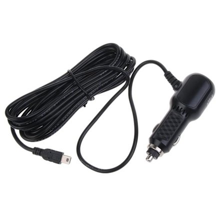 12V-24V 3.5A Mini USB-kabel Interfaces Dual-USB Port Biloplader Til DashCam DVR Opladningsadapter 3.4m Kabel