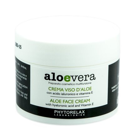 Phytorelax Skincare 98% Natural Crema Viso d'Aloe 50ml - Tratt.viso 24 ore idratante