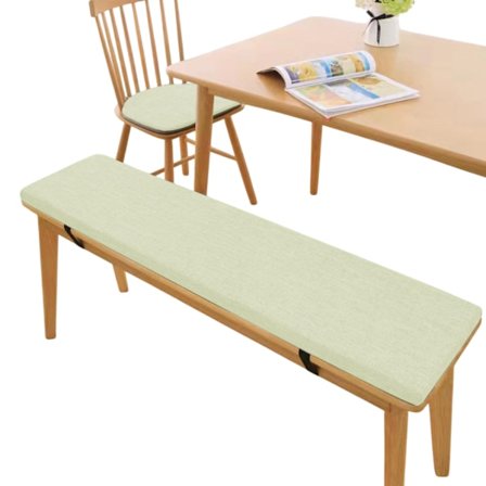 5 cm tjock sittdyna för bänk, tvättbar stolsdyna för bänk, trädgårdsbänkdyna utomhus, stor sittdyna för stol golv kontorsstol,