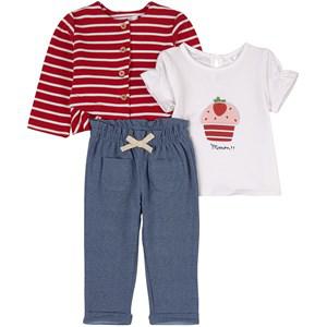 Mayoral Multicolor T-shirt And Leggings Set 4-6 Months - Clothing sets - 4-6 months - Red