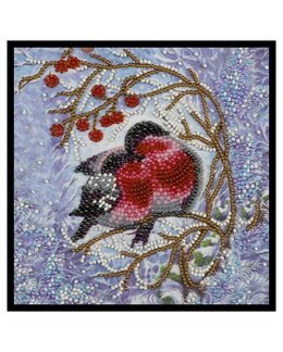 Perlenstickerei Vögel - Abris Art