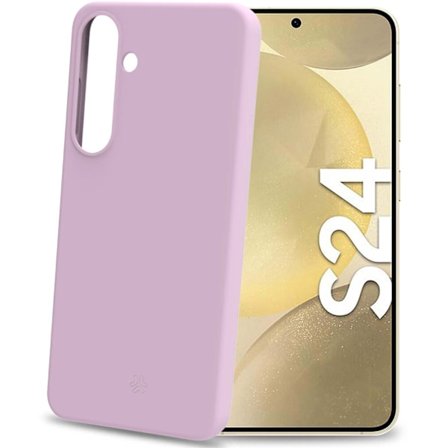 Cromo Pehmeä kumikotelo Galaxy S24 5G Pink