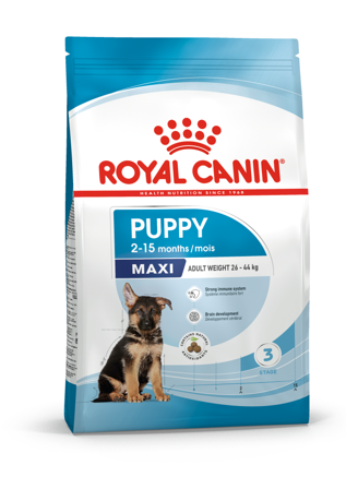 Royal Canin - Maxi Puppy tørrfôr for valper 15 kg - Hund - Hundefôr & hundemat - Tørrfôr for hund - ZOO.no
