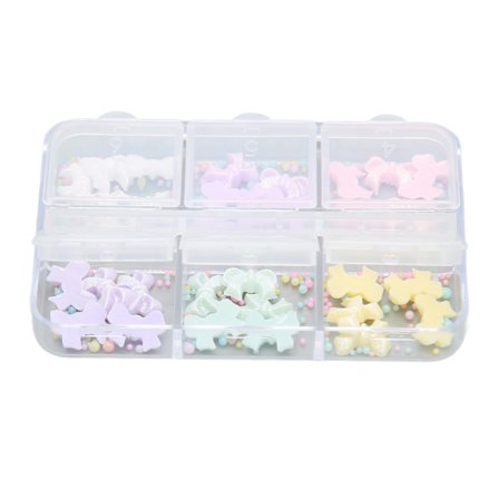 Solmiokoristeet kynsiin, värikkäät, söpöt, 3D-solmiokoristeet kynsiin DIY-töihin