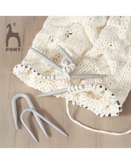 Flettepinne U-form 6,5/10 mm - Pony