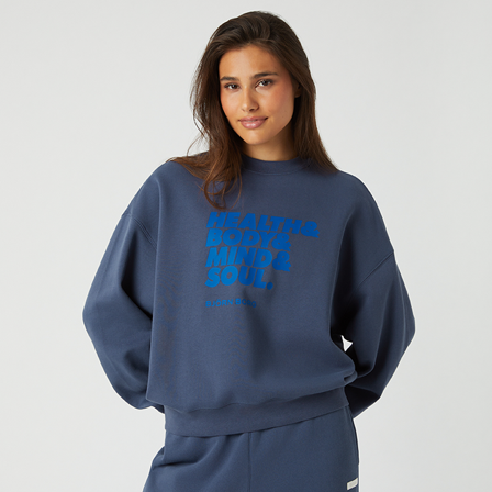 Björn Borg Studio Oversized Trøje Blå