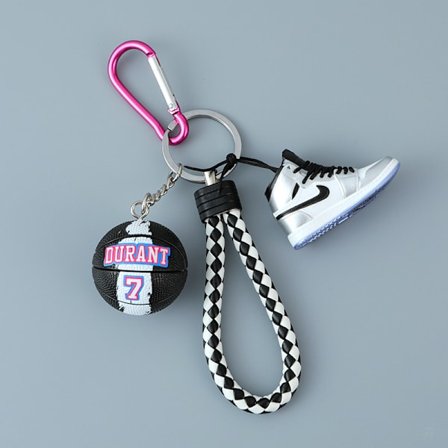 Basketballsko Nøglering Vedhæng DIY Taske Vedhæng Ny Nøglering