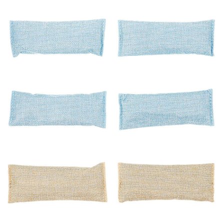 Bambuhiilipussi kengille, hajunpoistaja, kotitalouskäyttöön, vaatekaapin hajunpoistaja 18x7,5x3,5cm 6kpl