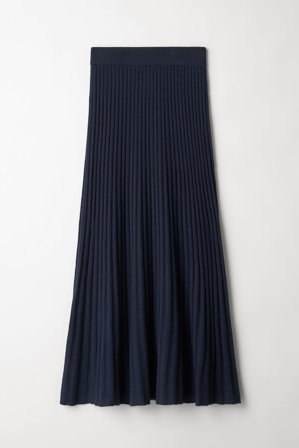Soft Goat - Midi Skirt - Kaschmirrock - XS - Navy