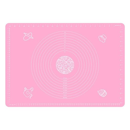 1 kpl 50x40cm Tarttumaton Uudelleenkäytettävä Leivonta-alusta Fondant-taikina, (Po