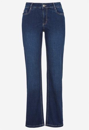 Cellbes of Sweden - Bekväma stretchjeans med rakt ben - mellanblå / denim - för damer - 38