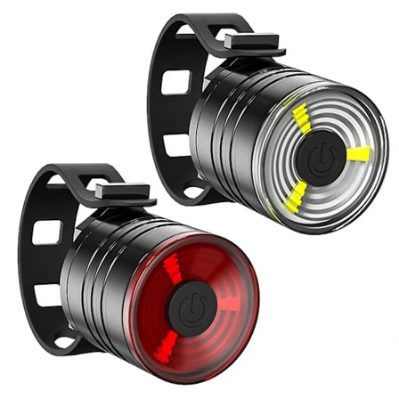Cykel Lampe Cykel Forlygte Baglygte Vandtæt Cykelstyr Lampe Forlygte Bag Kraftig L