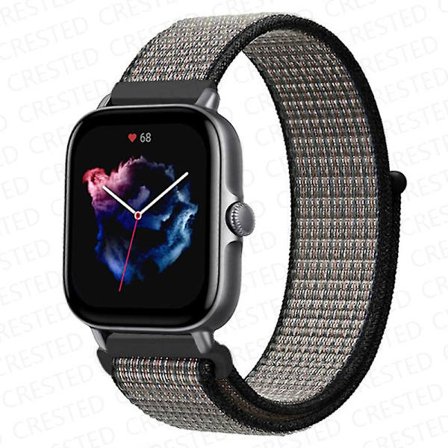 20 mm 22 mm watch för Amazfit Gts/2/2e/4/3/mini Gtr 4/2/3/ pro 47 mm Stratos 3 nylon Pulseira Correa Amazfit bipsband