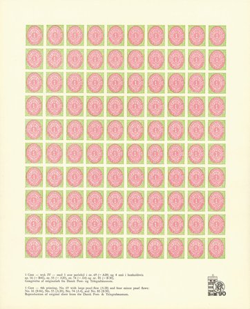 Dansk Vestindien mappe 5 stk.