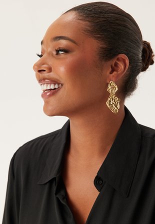 BY JOLIMA Como Large Earring Gold Onesize
