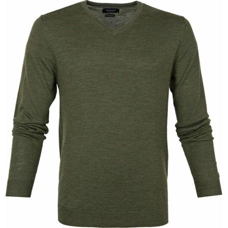 Profuomo Sweater Grøn, Herre, Størrelse: L