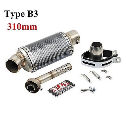 38-51MM Universal Yoshimura Motorcykel Udstødning Lyddæmper DB Killer Moto Rør Motorcykel 100cc-1000cc ATV GP Scooter