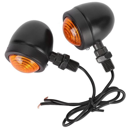 Honda Blinklysindikator Lys Svart Gul Liten Størrelse