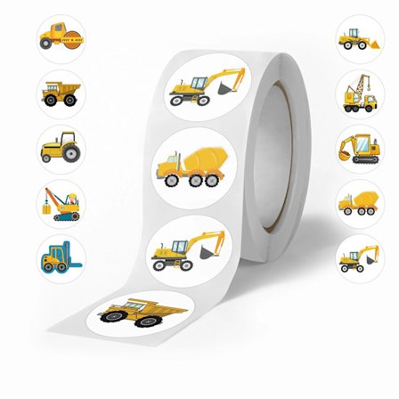 Motivoivat tarrat lapsille, luokkatarrat kuorma-auto teemalla, kannustintarrat oppilaiden osallistamiseen, koulutarvikkeet opettajille