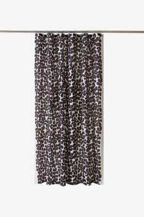 Jotex - Dusjforheng Svart/benhvit - KNOTA - Kjøp Dusjforheng hos Jotex