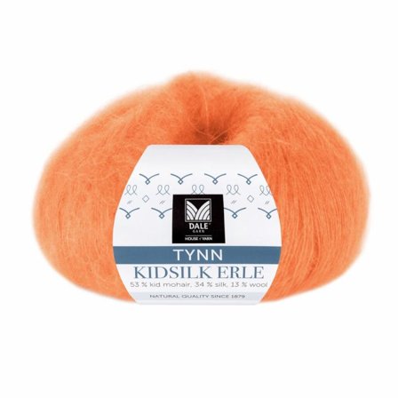 Dale Garn Tynn Kidsilk Erle Honningmelon 4043, 25g