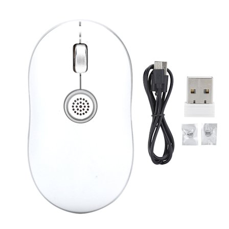 Trådløs mus 2.4G oppladbar med aromaterapi hjemmekontor bærbar PC
