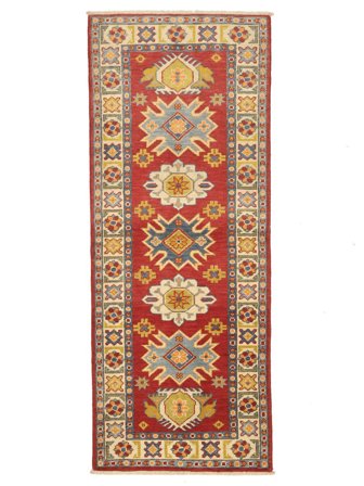 69X175 Alfombra Oriental Kazak Fine De Pasillo (Lana, Afganistán)