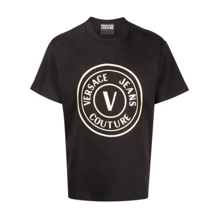 Versace Jeans Couture Vemblem T-shirt Sort, Herre