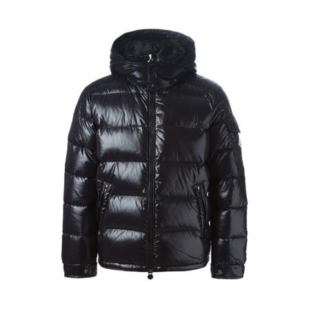Moncler, Down Jackets Czarny, Mężczyzna, Rozmiar: XL
