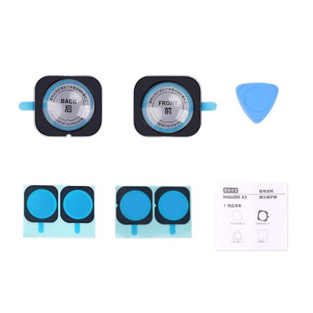 Klistermærke Linsebeskyttere Beskytter Linseafdækning Til Insta360 X3 Kamera Tilbehør