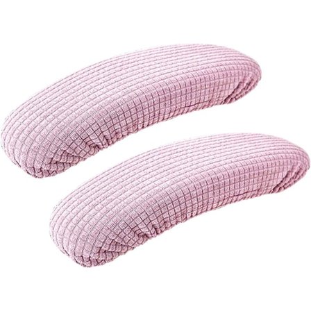 Avtakbart elastisk armlenedeksel, vanntett stretch komfortabel armlenebeskytter slitesterkt armlenedeksel for kontorstol datamaskinstol (lys lilla