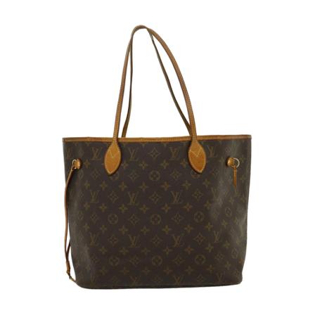 Louis Vuitton Vintage, Pre-owned Neverfull MM Monogram Bag Bruin, Dames, Maat:ONE Size