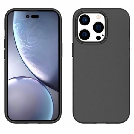 iPhone 14 Pro Cover Ultra Slim TPU - Sort
