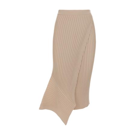 Stella McCartney Cotton RIB Knit Nederdel inbo, Dame
