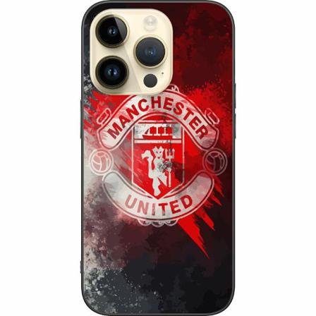 Apple Iphone 14 Pro Svart Skal Manchester United Fc