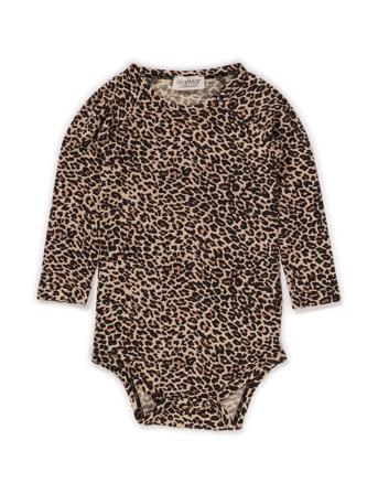 Leo Body Ls Bodies Long-sleeved Brun MarMar Cph