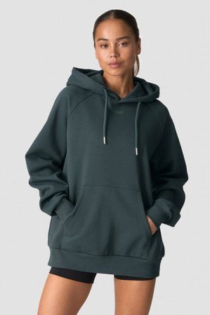 ICANIWILL - Everyday Hoodie Wmn Dark Green - Damen - ICIW