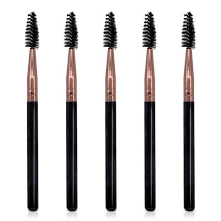 Ripsiväriharjan varret Meikki Ripsiharjat Sarja 5 kpl Ripsiharja Ripsienpidennysten levittimet Uudelleenkäytettävä JMS-5 JMS-5