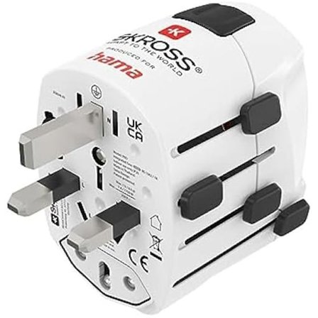 Reseadapter - Hama - World Travel Pro - 148g - Internationella uttag - Kompakt