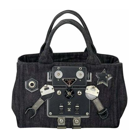 Prada Vintage, Pre-owned Shoulder Bags Grijs, Dames, Maat:ONE Size,Zilver