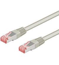 Goobay Patchkabel CAT6 3m LC SSTP PIMF GRAU