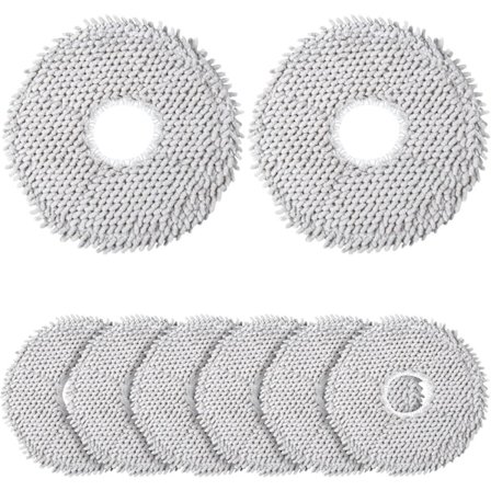 18 osan tarvikesetti Dreame L10s / L10 Ultra / L10 Prime -robotti-imureille, sisältää 1 pääharjan, 8 moppiliinan paketin