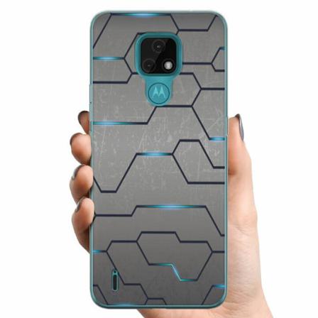 Motorola Moto E7 Tpu Mobilskal Mönster