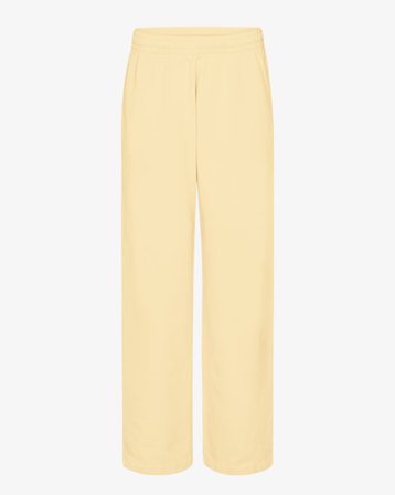 Organic Straight Leg Sweatpants - Soft Yellow