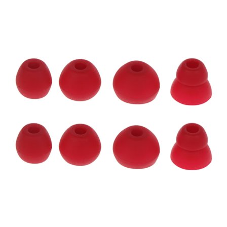 4Par Anti-Slip Memory Foam för Beats Tour 2.0 Öronproppar 3,8 mm/S/M/L 4 Stl.