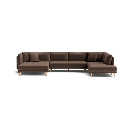 Cali U-Form Sofa, links